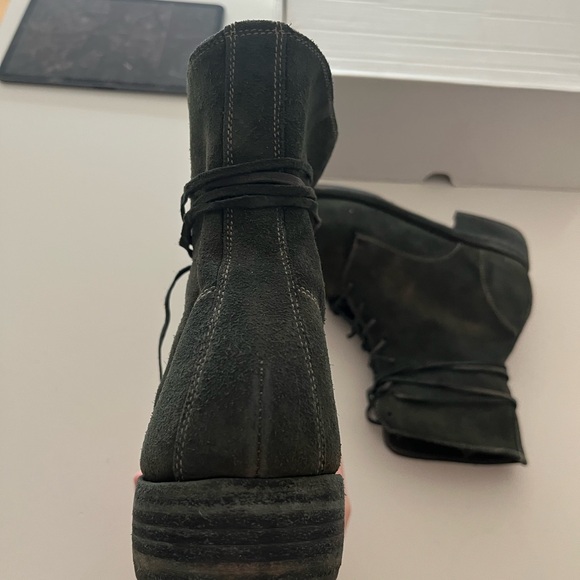 Guidi 995 Reverse Calfskin Lace Up Boots - Picture 6 of 10